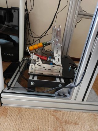 Cockpit Simracing Aluminio modular