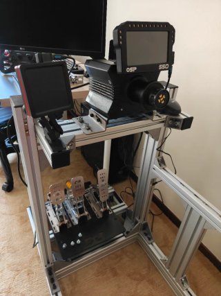 Cockpit Simracing Aluminio modular
