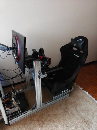 Cockpit Simracing Aluminio modular