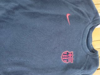 Sudadera Nike FC Barcelona Azul y Rojo