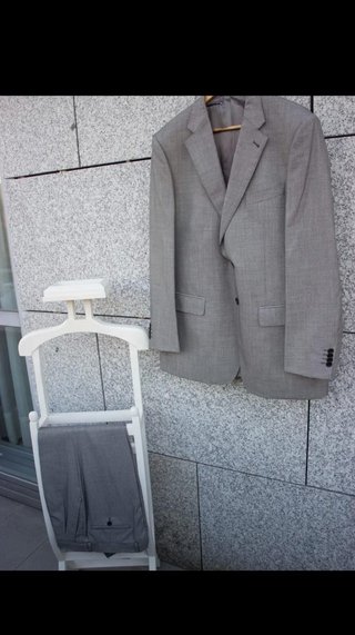 Traje Verano Cortefiel Gris Talla L