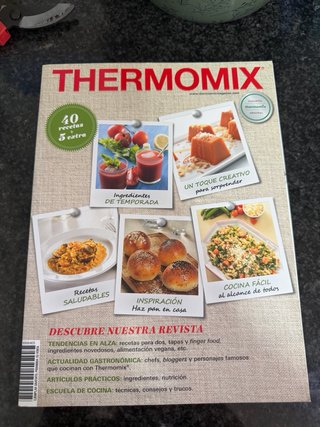 Libros recetas Termomix