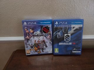2 Giochi PS4: Kingdom Hearts III & Driveclub VR