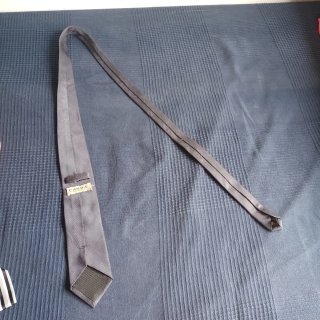 Corbata Canda Gris