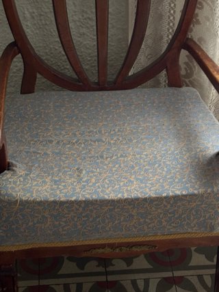 Pareja de sillones de madera, años 30