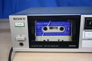 Pletina Sony TC-FX210 (1984) para revisar