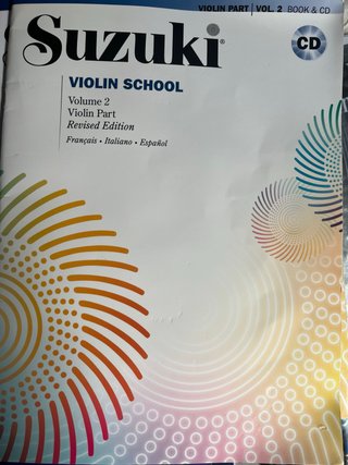 Suzuki Violin School Vol. 2 Libro y CD