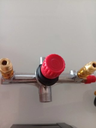 Kit presostatoZINANTA para compresor + 2manómetros