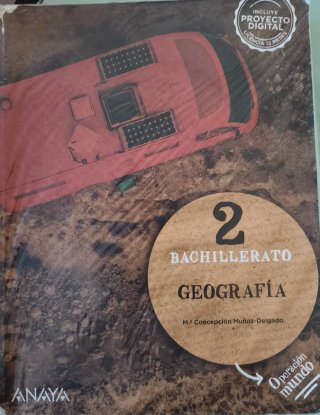 Libro Geografía 2° Bachillerato