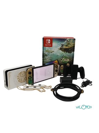 Consola Nintendo Switch OLED Zelda Edition