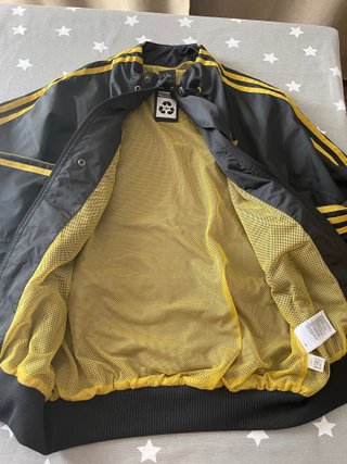 Cazadora Bomber  Adidas Originals Negra y Amarilla