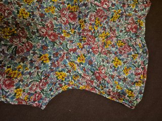 Blusa Zara Estampada Flores Talla XL