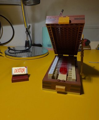 Scatola trofei Dexter Morgan Lego