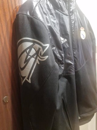 Chaqueta Real Madrid Adidas Negra