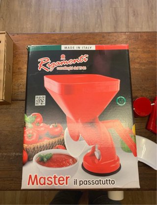 Máquina Tomatera / Trituradora de Tomates
