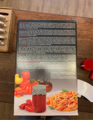 Máquina Tomatera / Trituradora de Tomates