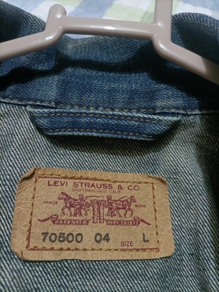 Cazadora Vaquera Levi's Hombre Talla L