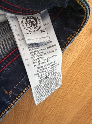 Pantalones vaqueros Diesel azules talla w 32-L32
