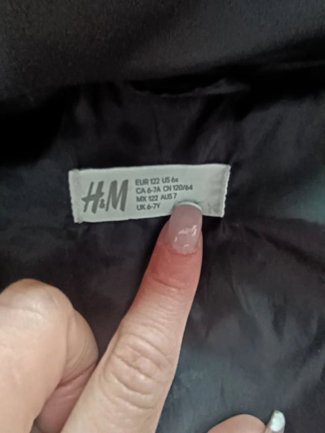 Chaqueta de plumas niño talla 122