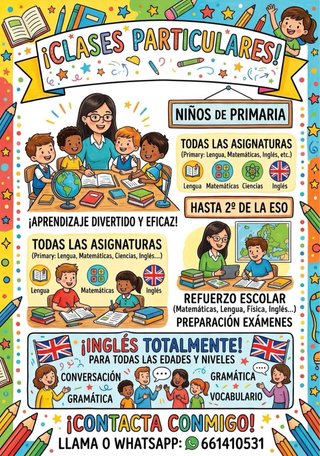 Clases de apoyo
