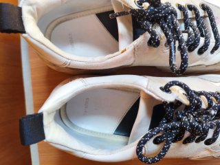 Zapatillas Bershka mujer grises y blancas