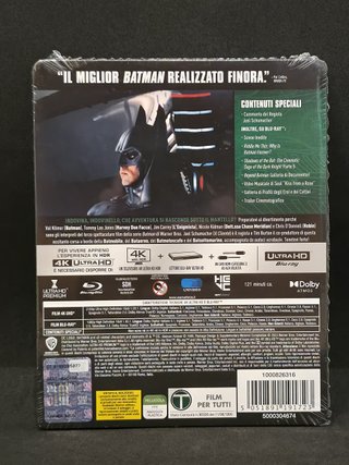 Batman Forever 4K UHD + Blu-Ray Film