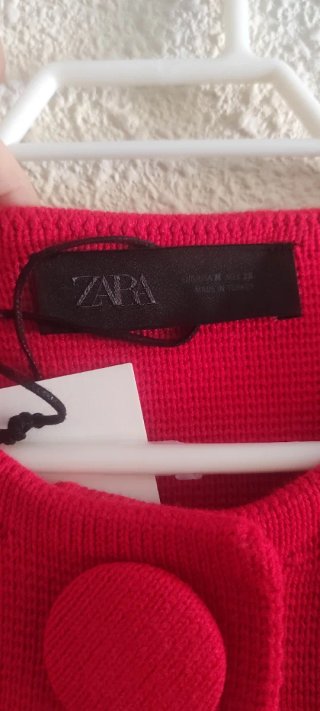 Chaqueta Zara Roja Talla M