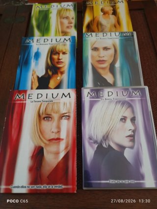 Pack 6 Temporadas Medium DVD