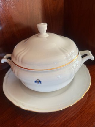 Vajilla Royal Kent Azul Porcelana