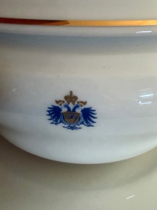 Vajilla Royal Kent Azul Porcelana