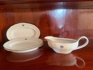 Vajilla Royal Kent Azul Porcelana