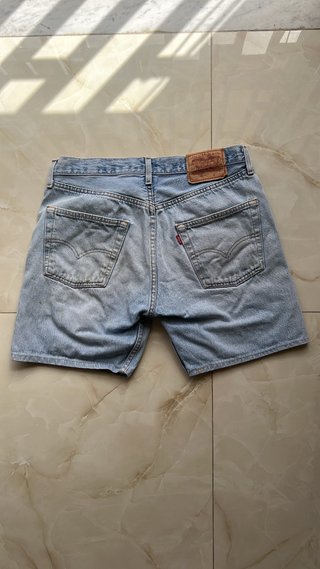 Shorts Levi's Jeans Blu Denim
