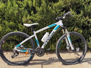 Bicicleta Montaña BTWIN 500 Blanca