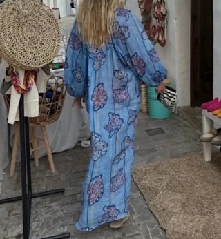 Vestido largo Zara