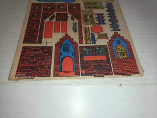 Castello in legno compensato per traforo