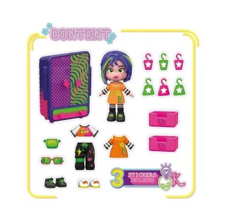 Armario KookyLoos con Muñeca y Accesorios