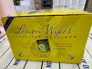 Toallitas de limon