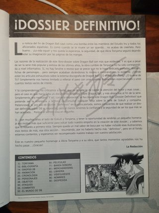 Dragon Ball ¡Dossier Definitivo!