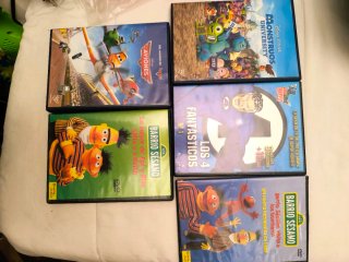 Lote 4 Películas Infantiles DVD