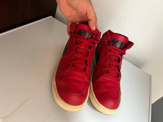 Nike Air Zapatillas Rojas y Negras