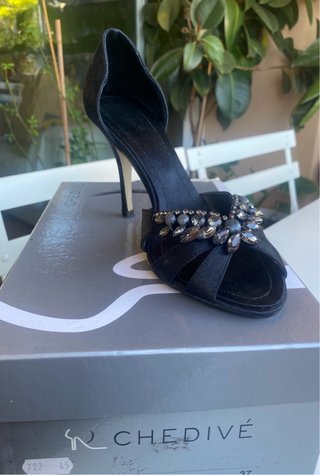 Zapatos de fiesta joya diseño italiano