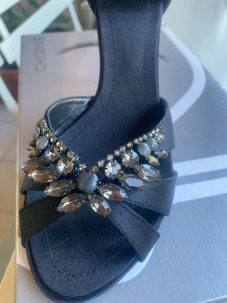 Zapatos de fiesta joya diseño italiano