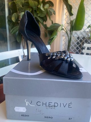 Zapatos de fiesta joya diseño italiano