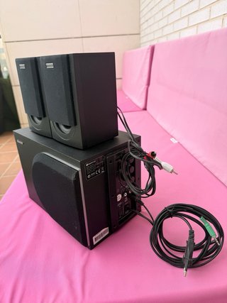 Sistema Sonido 2.1 Woxter Subwoofer + 2 Altavoces