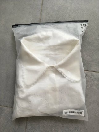 Camicetta donna bianca traforata