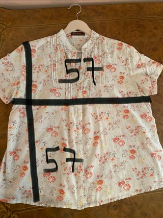 Blusa Boteli Multicolor Talla 48