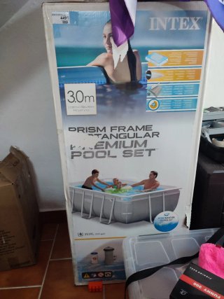 Piscina Intex Prism Frame 3x1.75x0.80m