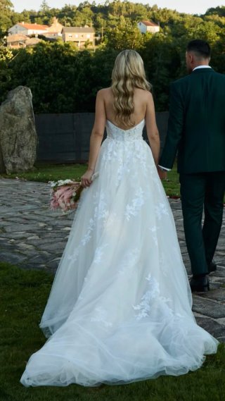 Vestido de Novia Nicole Milano Blanco