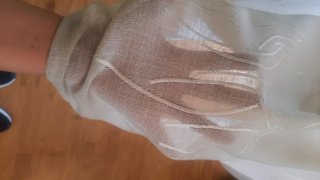 Cortinas transparentes para habitación