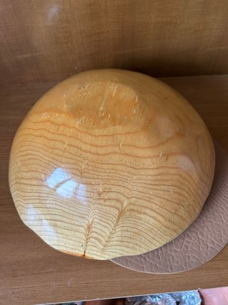 Ciotola in legno decorata a mano Mexico